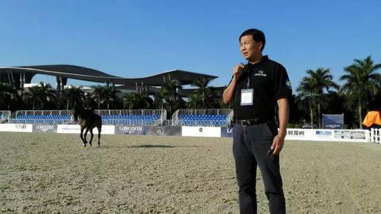 李勇钢——本次中巡赛赛事监管长