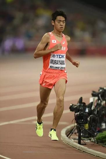 村山谦太在北京世锦赛比赛中。