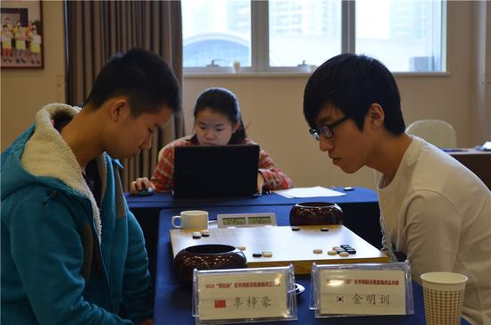 辜梓豪淘汰韩将金明训