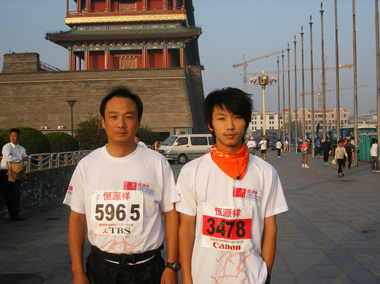 2008.10.19北京马拉松。