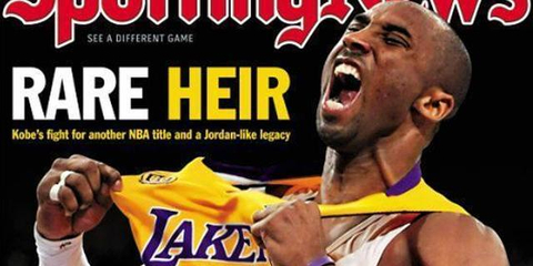 科比经典杂志封面