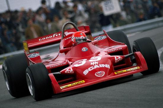 1979年阿尔法-罗密欧厂商队重返F1，使用177赛车参赛。