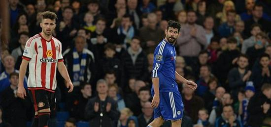 科斯塔被换下遭球迷嘘声