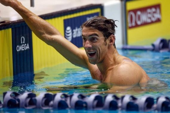 菲尔普斯拥有18枚奥运会金牌