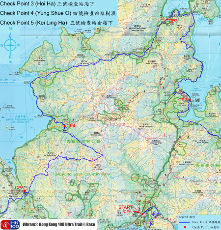 CP3至CP5路线图。