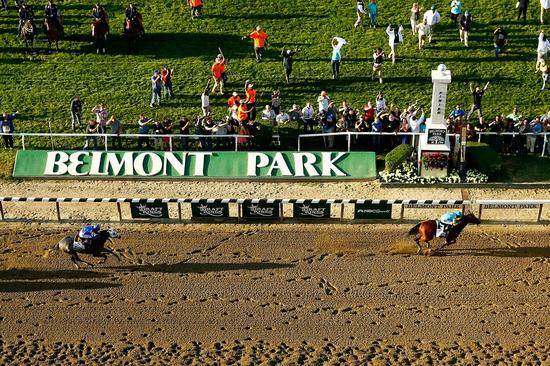 Belmont Stakes比赛现场