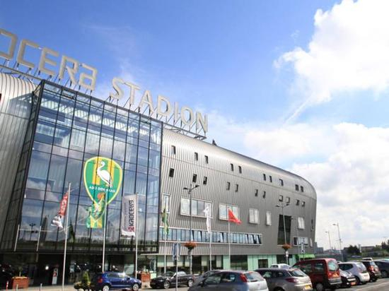 荷甲海牙俱乐部主场体育场。 新华社记者潘治摄