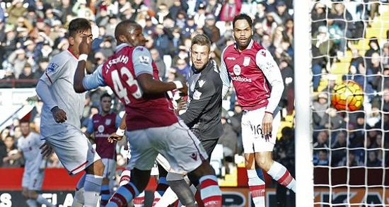 米尔纳任意球直接破门