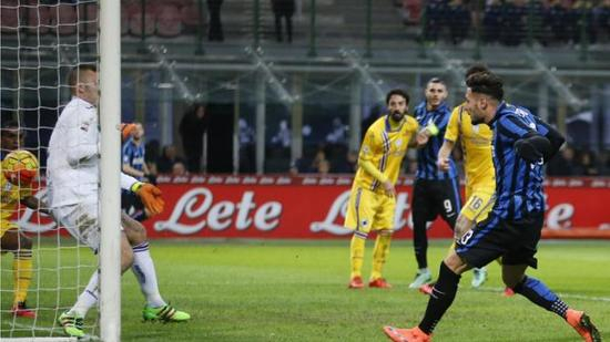 丹布罗西奥破门瞬间