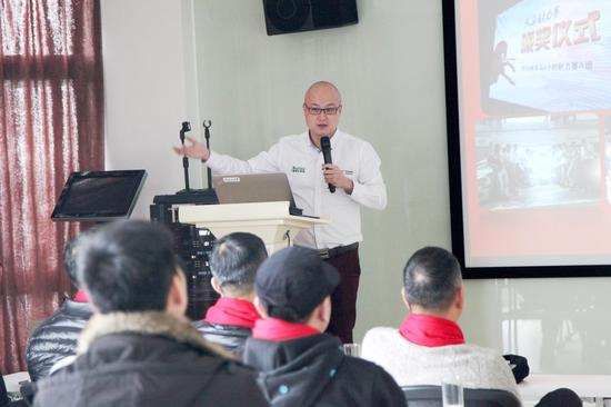 上海天马赛车场总经理王笑