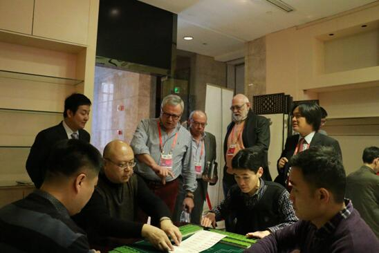 国际智力运动联盟执委会成员观摩表演赛