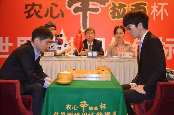 农心杯上的李世石