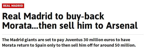 西媒体称皇马酝酿连环交易