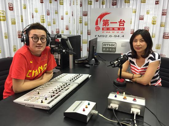 郭晶晶接受访问