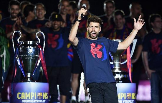 皮克没少嘲讽皇马