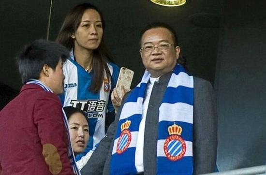 西班牙人队中国籍老板陈雁升