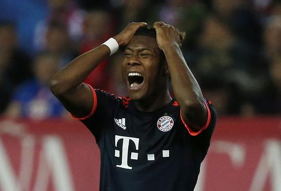 阿拉巴中楣后懊丧不已