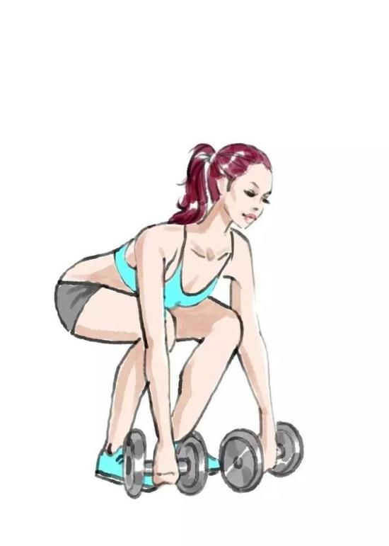 哑铃屈腿硬拉见效更快的方法