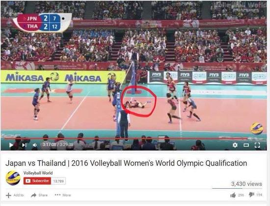 现场画面1—球过中线