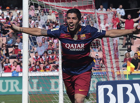 欧文认为，苏亚雷斯是本赛季欧洲最佳球员