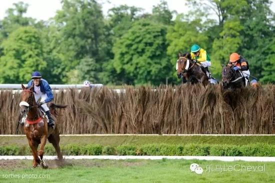 ▲ 选手跨越高达1.90m的障碍