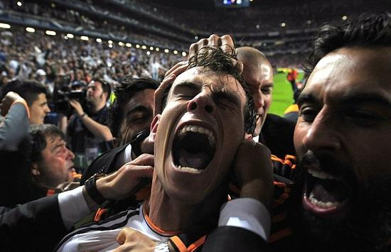 2014年欧冠决赛的一幕