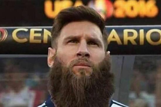 梅西说留到世界杯，那时大概这样。哈登·梅西