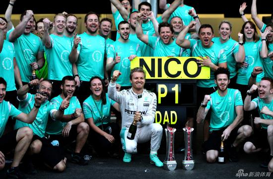 罗斯博格一骑绝尘成为大赢家