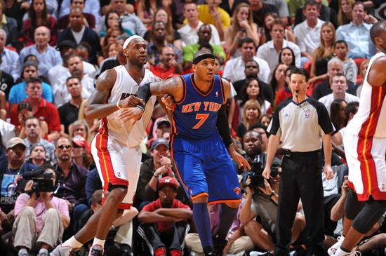 詹皇与安东尼的对抗