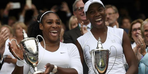 大小威温网女双夺冠