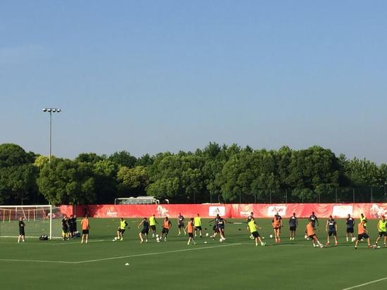 曼联群星上海训练