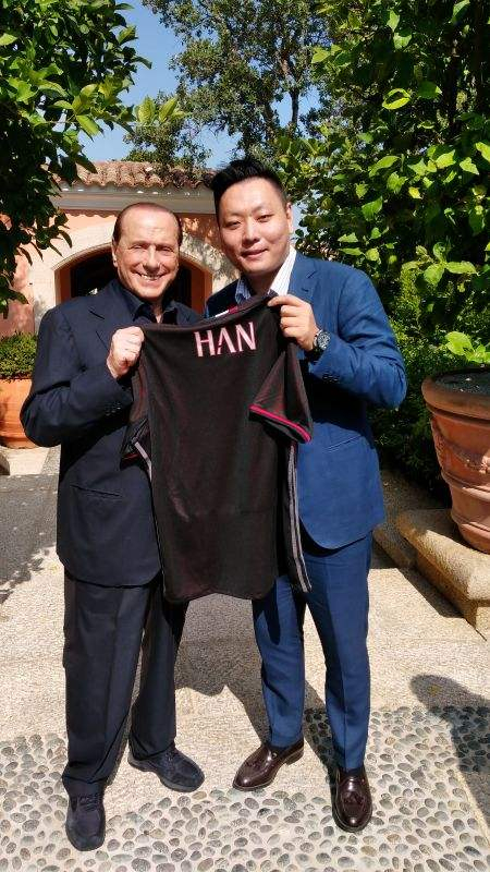 中方财团代表与老贝