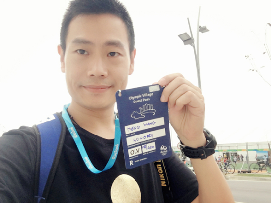 奥运村体验双重国籍的感觉