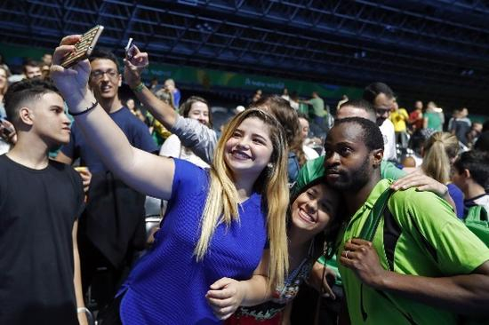 来自非洲的他在本届奥运会上征服了很多球迷