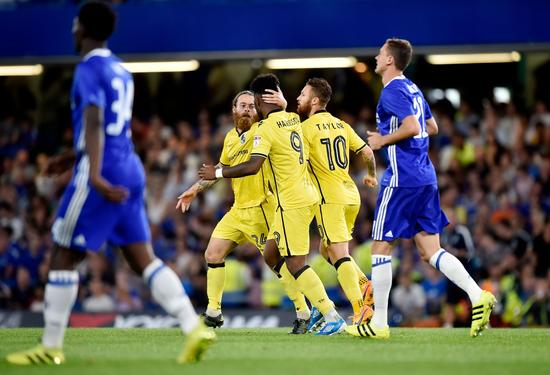 哈里森庆祝进球