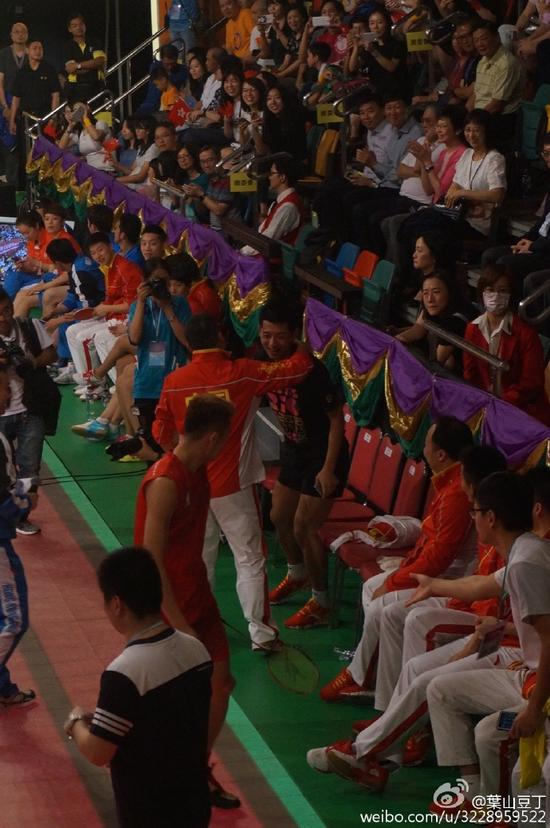 刘国梁：你小子胆儿够大啊，看我不怼你！（设计台词）