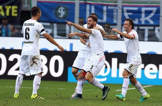 里斯波利庆祝进球