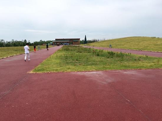 正赛第二换项区全景