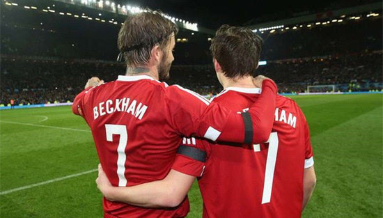 贝克汉姆和大儿子