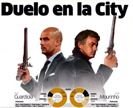 瓜帅和穆帅再度相遇