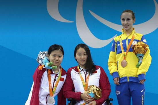 女子S6级100米仰泳三甲