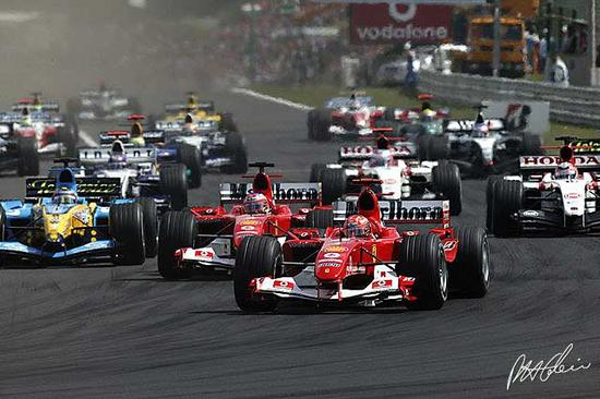 2005赛季V10时代的F1