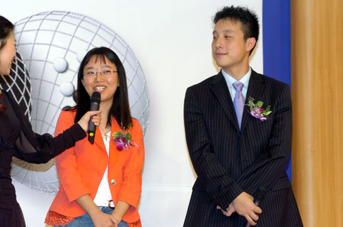 赵惠连最后一个还能选到古力很开心