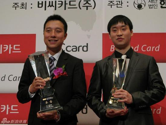 古力夺得首届BC卡杯冠军