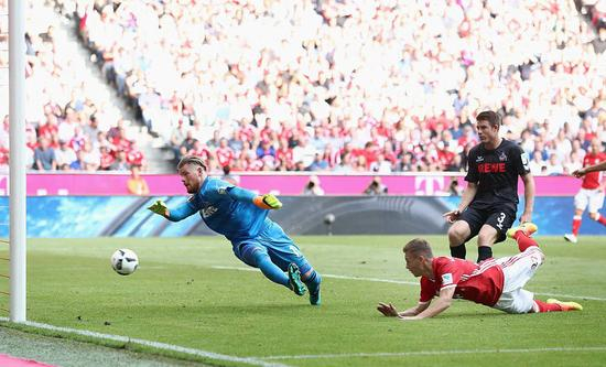 基米希破门瞬间