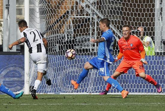 迪巴拉破门瞬间