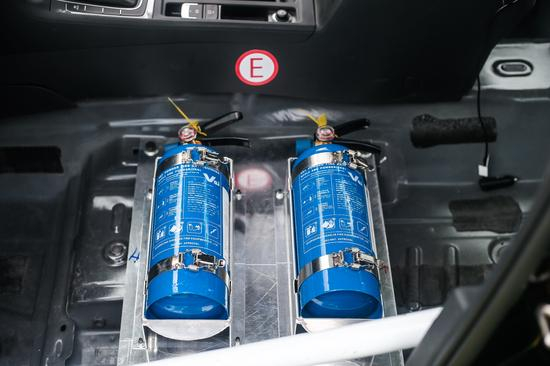 大众E-Golf纯电动赛车（摄影：萧家俊）