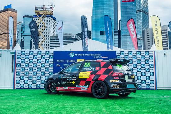 大众E-Golf纯电动赛车（摄影：萧家俊）