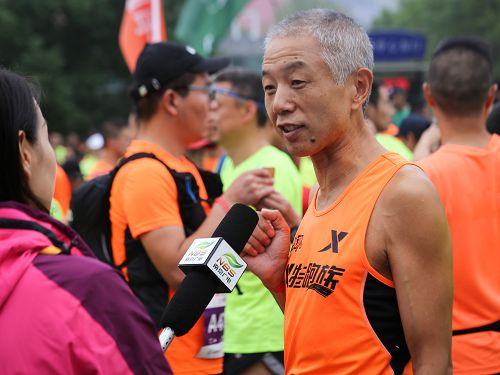 “教授”大咖沈平林跑出了3小时04分个人最好成绩