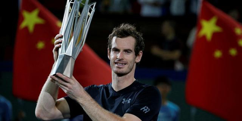 穆雷夺得上海大师赛冠军 